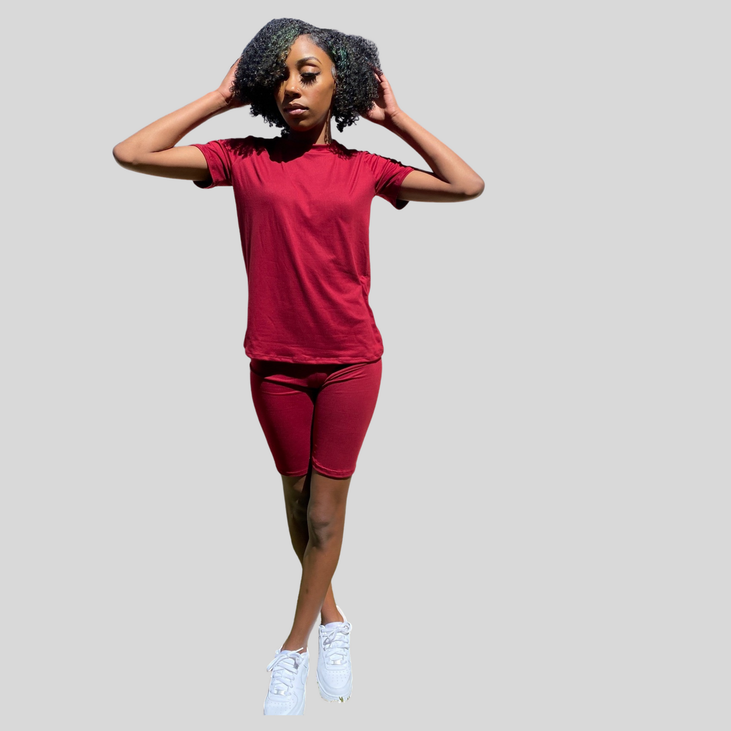 Biker Tee Short Set